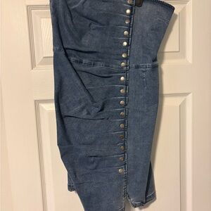 Denim dress